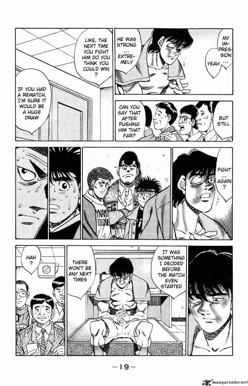 Hajime no Ippo: Fighting Spirit, Chapter 288 image 18